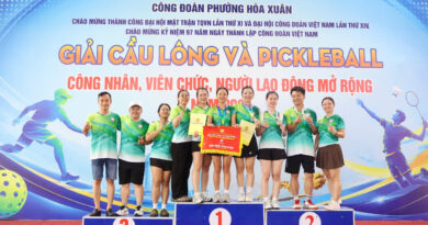 BỆNH VIỆN PHỤC HỒI CHỨC NĂNG THÀNH PHỐ ĐÀ NẴNG XUẤT SẮC GIÀNH GIẢI NHẤT TOÀN ĐOÀN TẠI GIẢI THỂ THAO CHÀO MỪNG 97 NĂM NGÀY THÀNH LẬP CÔNG ĐOÀN VIỆT NAM