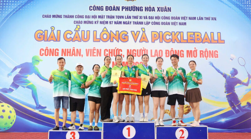 BỆNH VIỆN PHỤC HỒI CHỨC NĂNG THÀNH PHỐ ĐÀ NẴNG XUẤT SẮC GIÀNH GIẢI NHẤT TOÀN ĐOÀN TẠI GIẢI THỂ THAO CHÀO MỪNG 97 NĂM NGÀY THÀNH LẬP CÔNG ĐOÀN VIỆT NAM